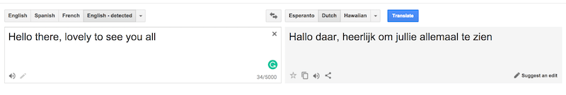 machine translation